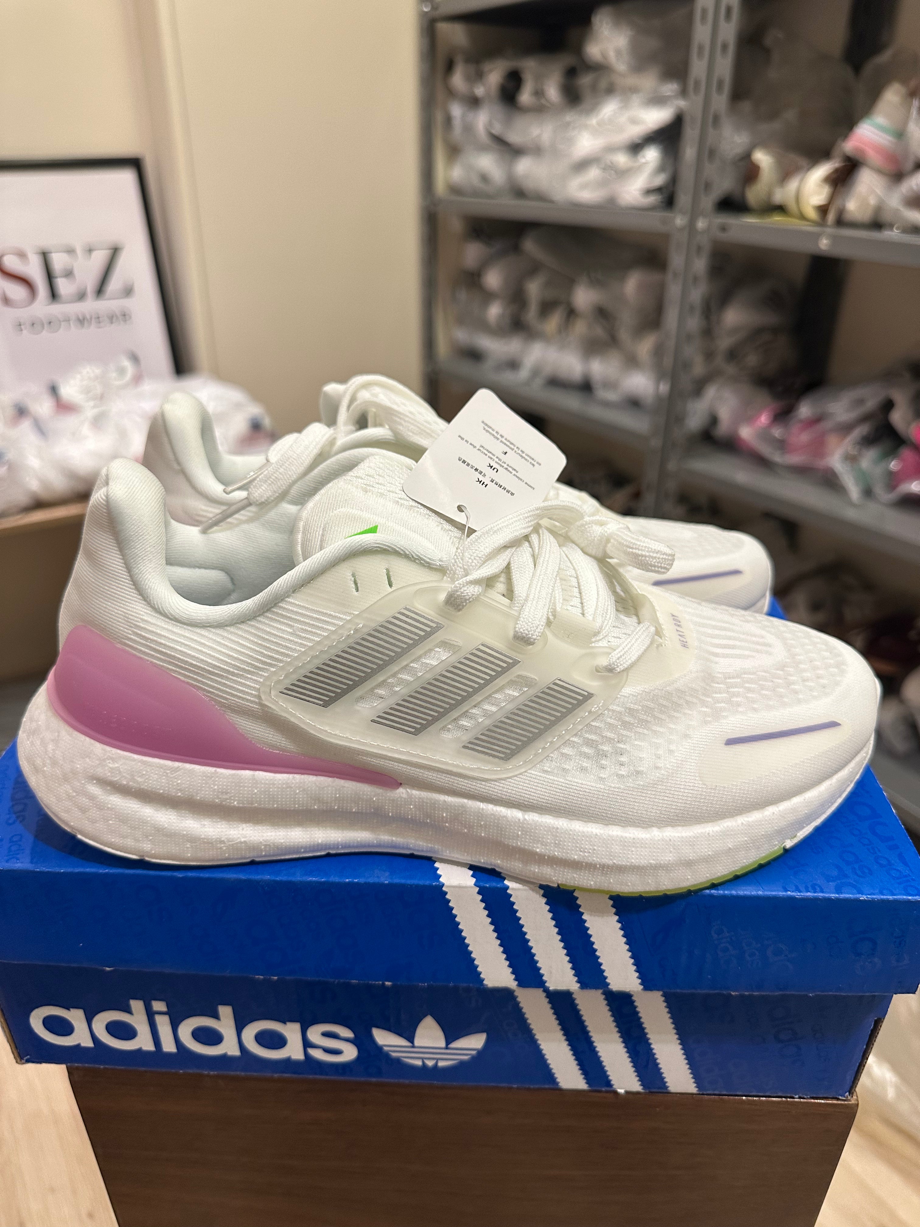 Adidas pureboost  pink&white